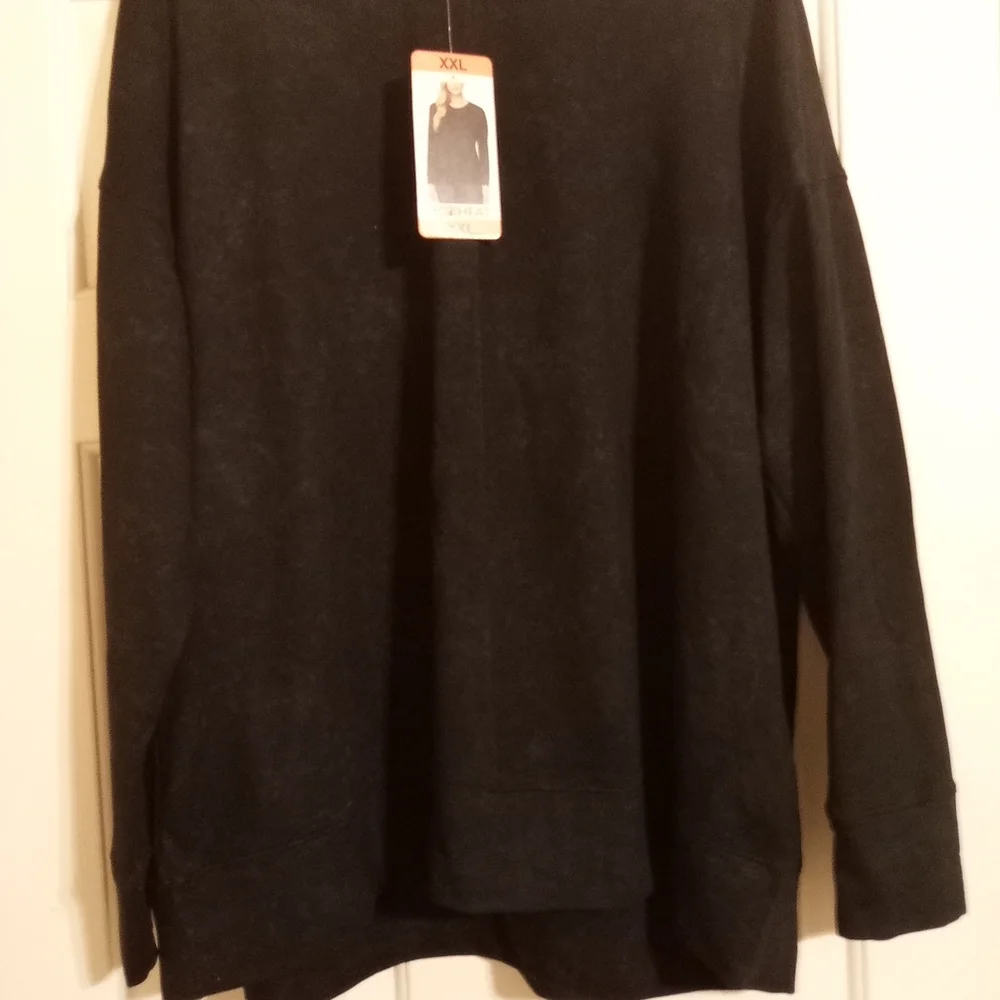32 Degrees Women's Black Pullover Sweatshirt Size XXL - Picture 4 of 4